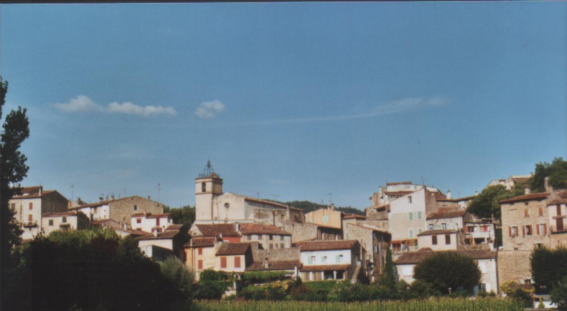 Vue sur le village