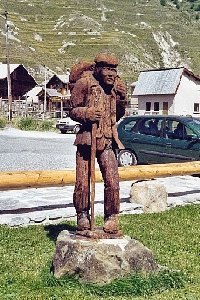 Ceillac - Le randonneur