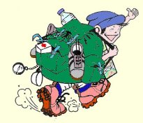 En avant, joyeux lurons!