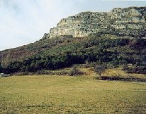 La montagne de Robion, vue de Petit-Robion