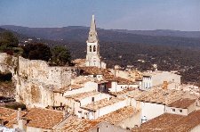 vue sur Saint-Saturnin d'Apt